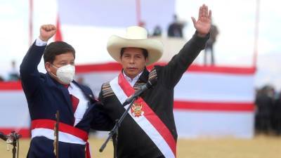 Педро Кастильо - Президент Перу назначил премьер-министром членa марксистско-ленинской партии - golos-ameriki.ru - Перу