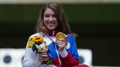 Виталина Бацарашкина - Россиянка взяла еще одно золото Олимпиады в стрельбе из пистолета - crimea.ria.ru - Крым - Симферополь - Корея
