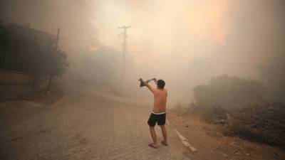 Ибрагим Калын - Горящая Турция: угрожают ли пожары турбизнесу - vesti.ru - Турция - Манавгат