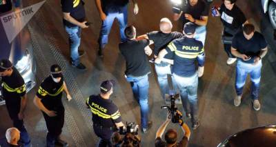 Беспорядки в Тбилиси: за нападение на оператора задержаны еще два человека - sputnik-georgia.ru - Грузия - Тбилиси