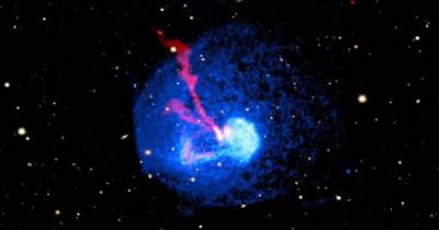 Вселенная - Космический телескоп "Чандра" сделал снимок необычного столкновения скоплений галактик - focus.ua - Украина