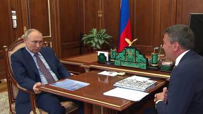 Владимир Путин - Алексей Комиссаров - Владимир Путин провел встречу с руководителем платформы «Россия — страна возможностей» - 1tv.ru - Россия