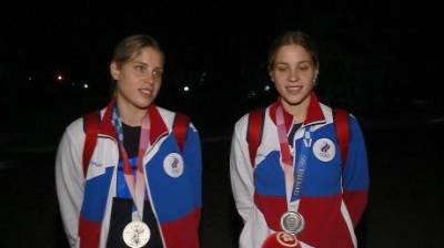 В Пензу с медалями Олимпийских игр прилетели сестры Фролкины - penzainform.ru - Россия - Токио - Япония - Пенза