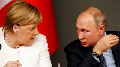 Ангела Меркель - Стало известно о разговоре Путина и Меркель на повышенных тонах - vesti.ru - Россия - Германия