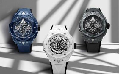 Трио сильнейших: новые модели часов Big Bang Sang Bleu II - skuke.net