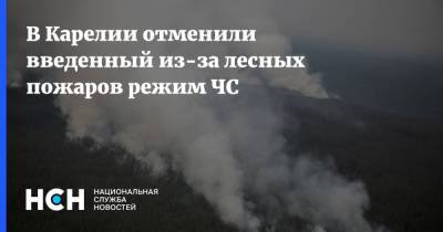 Артур Парфенчиков - В Карелии отменили введенный из-за лесных пожаров режим ЧС - nsn.fm - район Сегежский - республика Карелия