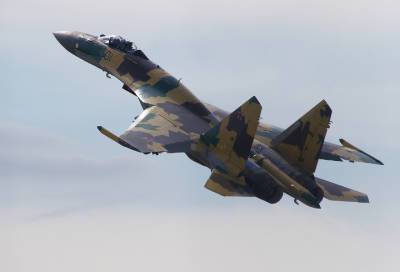 Под Сахалином упал военный самолет Су-35С - online47.ru - Ленинградская обл. - Санкт-Петербург - Сахалинская обл.