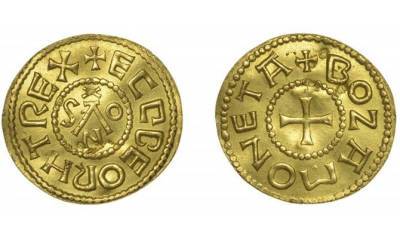 За золотую англо-саксонскую монету рассчитывают выручить 200 тысяч фунтов - capital.ua - Украина - Англия - Великобритания