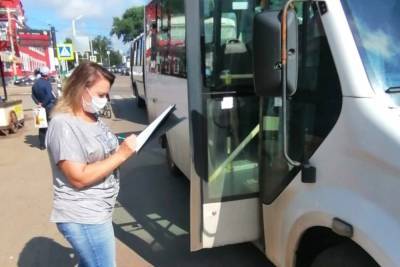 В общественном транспорте в Мичуринске прошли проверки масочного режима - tambov.mk.ru - Мичуринск