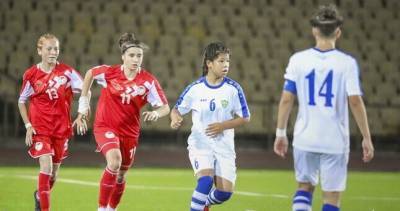 Женская юниорская сборная Таджикистана (U-17) сыграла вничью с Узбекистаном на старте чемпионата CAFA-2021 - dialog.tj - Узбекистан - Иран - Таджикистан - Афганистан