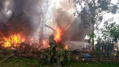 На Филиппинах разбился военный самолет, где находилось 92 человека - ivbg.ru - Украина - Филиппины