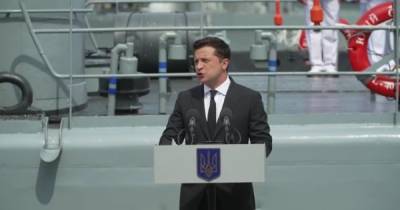 Владимир Зеленский - День ВМС Украины: Зеленский пообещал флоту новый корвет и современные катера - focus.ua - Украина - Турция - Одесса - Вмс
