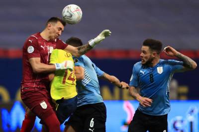 Уругвай - Колумбия 0:0 (2:4 по пен.) обзор и серия пенальти матча Кубка Америки-2021 - sport.bigmir.net - Колумбия - Бразилия - Аргентина - Уругвай