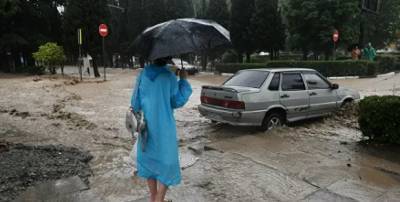 В горном районе Крыма из-за ливней сошел сель - runews24.ru - Россия - Крым - район Бахчисарайский