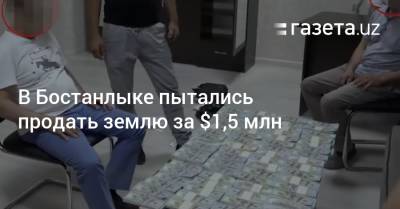 В Бостанлыке пытались продать землю за $1,5 млн - gazeta.uz - Узбекистан - район Зангиатинский
