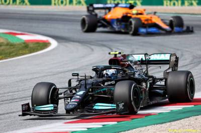 Валттери Боттас: Я удивлён скоростью McLaren - f1news.ru - Австрия