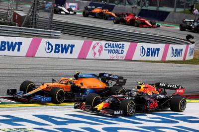 Серхио Перес - Норрис: Я должен был финишировать вторым - f1news.ru - Австрия