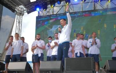 Андрей Шевченко - Сборная Украины вернулась в Киев с ЕВРО-2020 - korrespondent.net - Украина - Киев - Англия - Македония - Борисполь