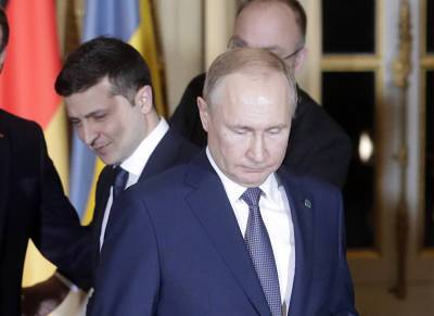 Владимир Зеленский - Владимир Путин - Дмитрий Песков - В Кремле назвали главное препятствие для встречи Путина с Зеленским - tvc.ru - Россия - Украина - Киев