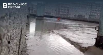 Крышу 10-этажного дома в Казани, затопленную из-за ливня, отремонтируют - realnoevremya.ru - респ. Татарстан - Казань - р-н. Московский