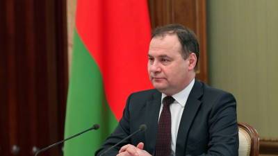 Владимир Путин - Александр Лукашенко - Михаил Мишустин - Роман Головченко - Премьер Белоруссии высказался о союзных программах с Россией - russian.rt.com - Россия - Белоруссия