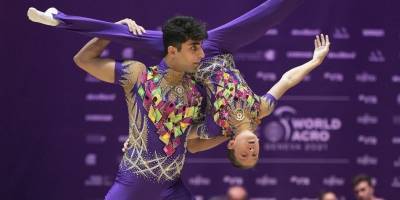 Азербайджанские спортсмены выступили на чемпионате мира по акробатической гимнастике в Женеве - trend.az - Швейцария - Азербайджан - Женева