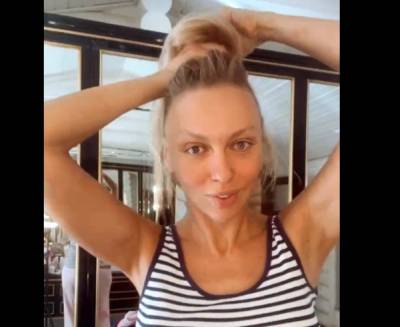 Ольга Полякова - Оля Полякова - Полякова в коротеньком платье позволила себе расслабиться на пляже: кадры с отдыха - sport.politeka.net - Украина - Турция