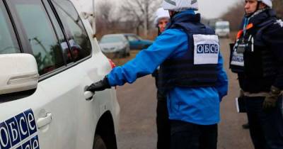 На Донбассе оккупанты обстреляли камеру наблюдения ОБСЕ - dsnews.ua - Украина - Донбасс