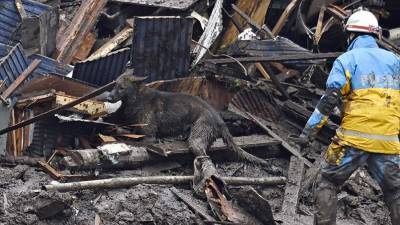 В Японии спасли мать и дочь из-под завалов на месте оползня - iz.ru - Токио - Израиль - Япония - Атами