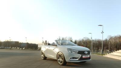 Дизайнер Шторм явил миру крышесносную Lada Vesta в кузове кабриолет - inforeactor.ru - Россия