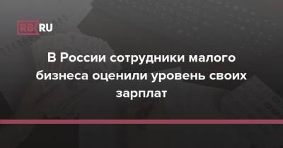 В России сотрудники малого бизнеса оценили уровень своих зарплат - rb.ru - Россия