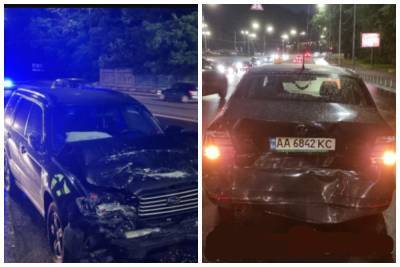 Водитель на скорости протаранил авто: внутри были мать с детьми, фото и детали ДТП - politeka.net - Украина - Киев