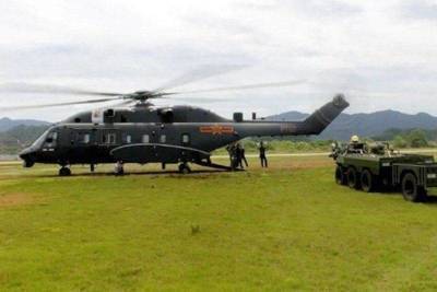 В Китае дебютировал новый военный вертолёт Z-8L - topwar.ru - Китай