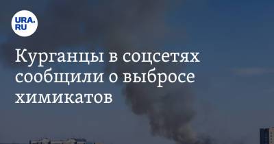 Курганцы в соцсетях сообщили о выбросе химикатов. Фото - ura.news