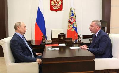 В.Путин - Юрий Борисов - Владимир Владимирович - Встреча с Заместителем Председателя Правительства Юрием Борисовым - kremlin.ru