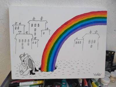 Радуга Март на улице И. Франко (г. Чебоксары) Ближе к лету Залив Солнечная Чувашия Мохнатик Картина «Тихие… - skuke.net - респ. Чувашия - Чебоксары - Интересно