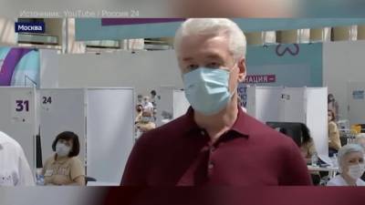 Сергей Собянин - В Москве открыли крупнейший в РФ прививочный пункт - piter.tv - Москва - Россия - Сергей
