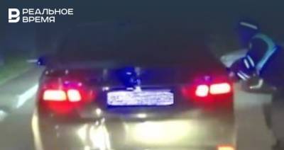 В Зеленодольске 13-летний подросток на Toyota Camry врезался в машину ГИБДД - realnoevremya.ru - Россия - респ. Татарстан - район Зеленодольский - Зеленодольск