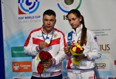 Липецкая снайперша выиграла серебро Кубка мира в паре с олимпийским чемпионом - lipetskmedia.ru - Афины