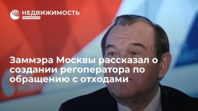 Сергей Собянин - Петр Бирюков - Заммэра Москвы рассказал о создании регоператора по обращению с отходами - realty.ria.ru - Москва