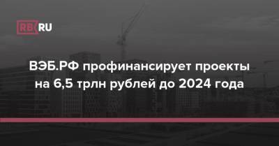 ВЭБ.РФ профинансирует проекты на 6,5 трлн рублей до 2024 года - rb.ru - Россия - Сколково