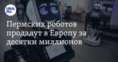 Пермских роботов продадут в Европу за десятки миллионов - ura.news - Румыния - Пермь - Пермский край