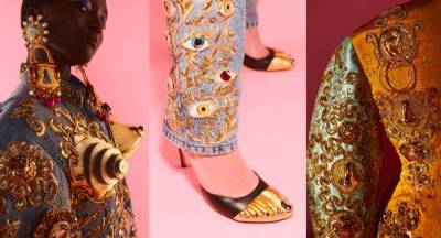 Жан-Поль Готье - Джо Байден - Сюрреалистический гламур: коллекция Schiaparelli Couture осень-зима 2021/2022 - skuke.net