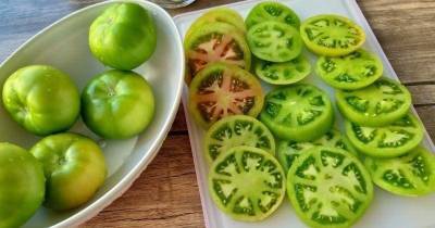 Необычная и вкусная заготовка зелёных помидоров — вы тоже будете так делать - skuke.net
