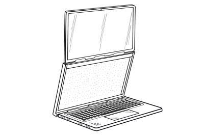 В Україні запатентували «двоповерховий» ноутбук з основним та додатковим відкидним екраном - itc.ua - Украина