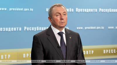 Владимир Макей - Макей: в Беларуси не будут отнимать деньги у народа ради попытки защитить Запад с его санкционной политикой - belta.by - Белоруссия - Минск