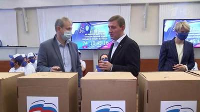 Андрей Турчак - «Единая Россия» подала в ЦИК документы для регистрации кандидатов на выборы в Госдуму - 1tv.ru - Россия