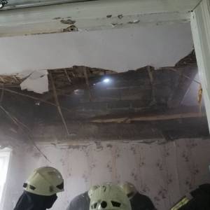 Обрушение здания в Одессе: есть жертва. Фото - reporter-ua.com - Украина - Одесса