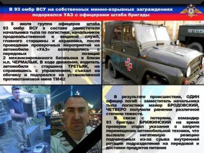 Офицер ВСУ погиб, а четверо получили ранения, подорвавшись на собственной мине - eadaily.com