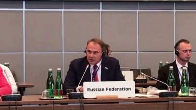 Петр Толстой - Российская делегация, «хлопнув дверью», покинула ассамблею ОБСЕ - politnavigator.net - Россия - Украина - Белоруссия - Польша